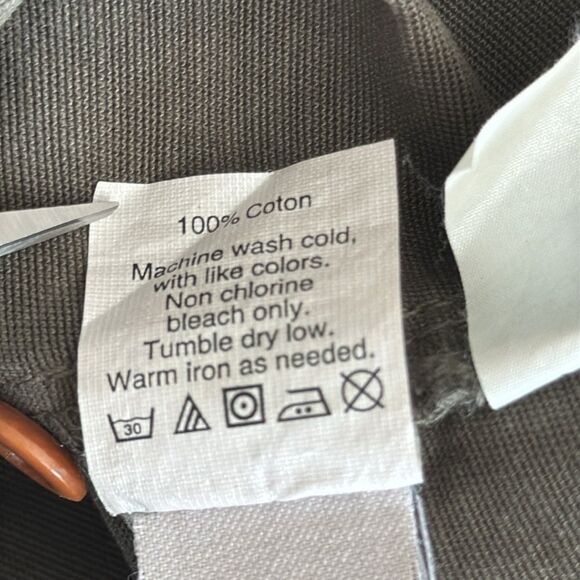 MADEWELL Women’s 100% Cotton Military Cargo Utility Shirt Jacket Green Size L - Picture 10 of 10